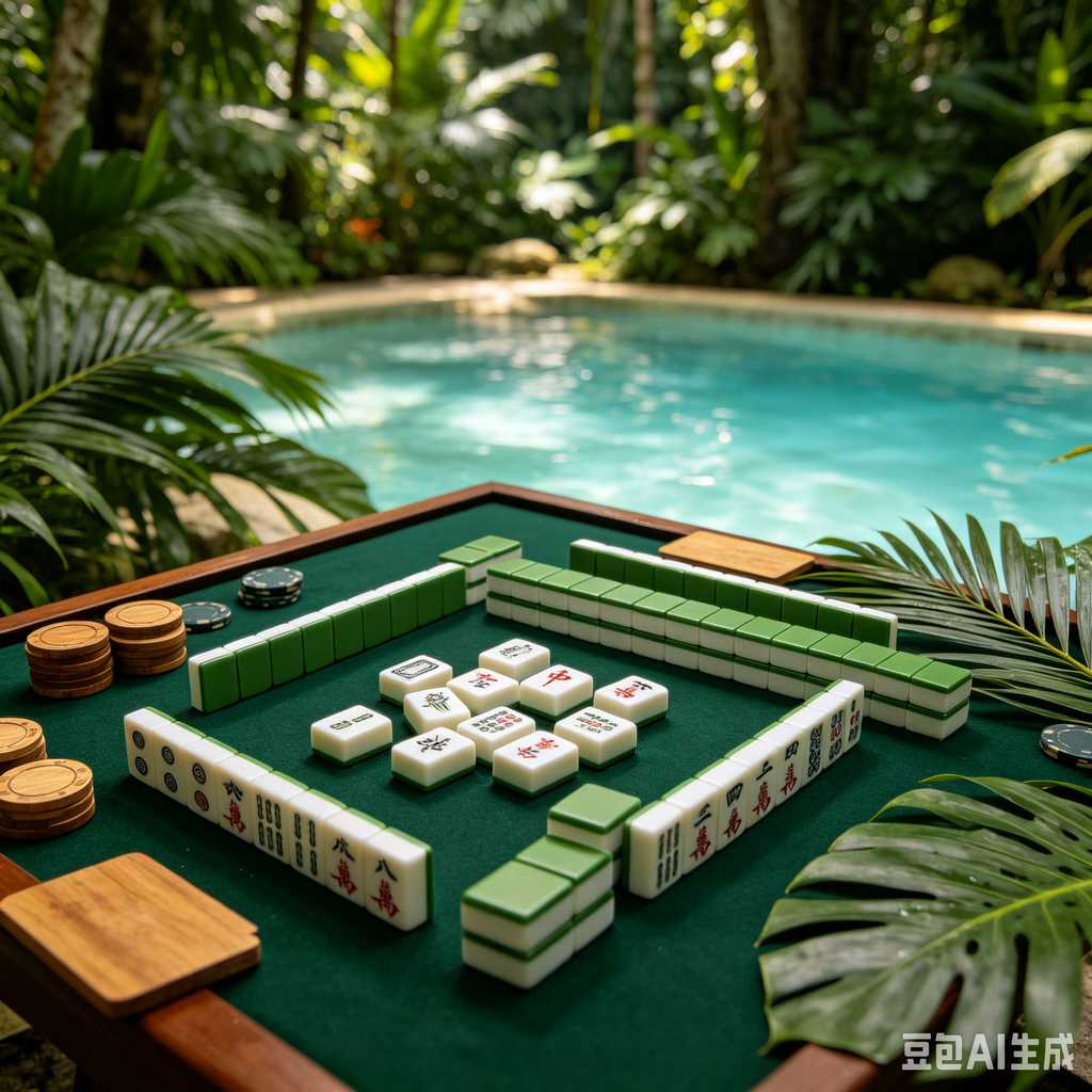adult senior mahjong game set