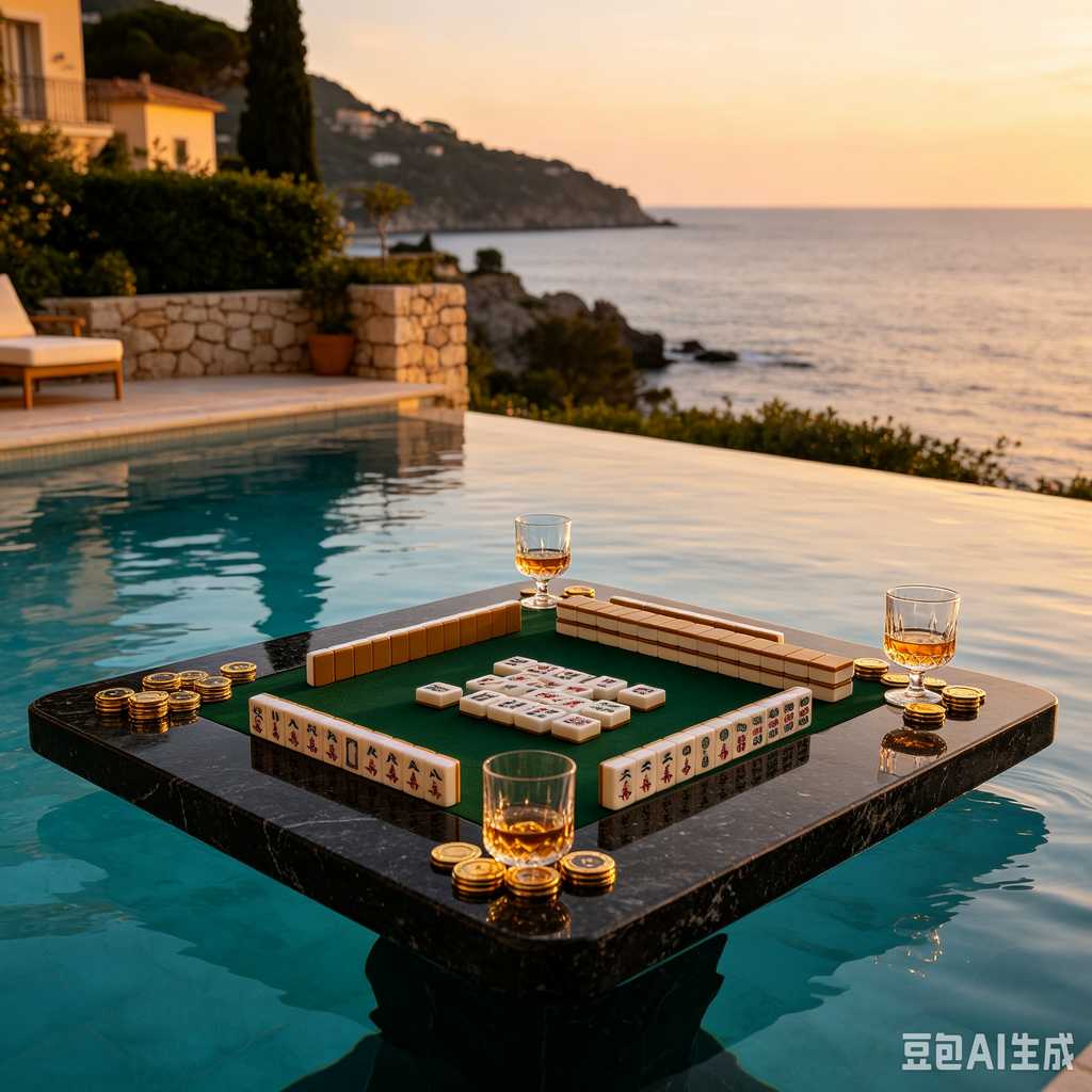 camping mahjong game set
