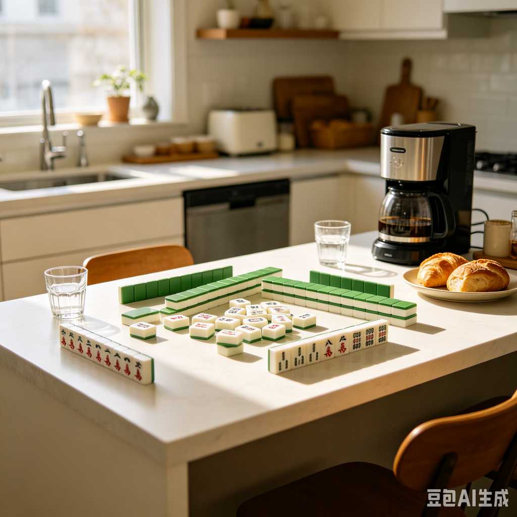 hotel room mahjong set