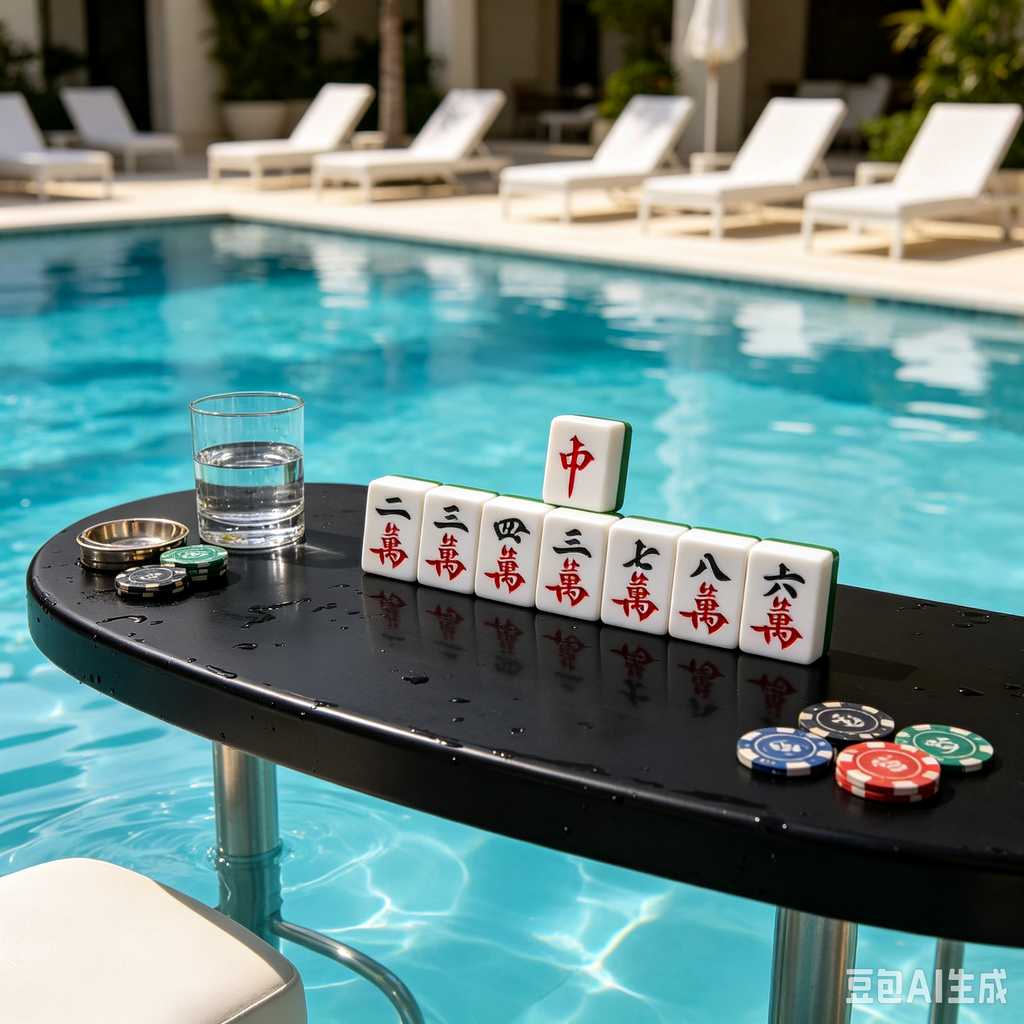antique style mahjong set